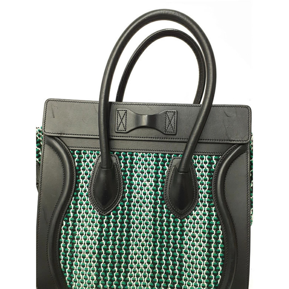 Celine Luggage Shopper 2way Handbag calfskin leather - Picture 4 of 9